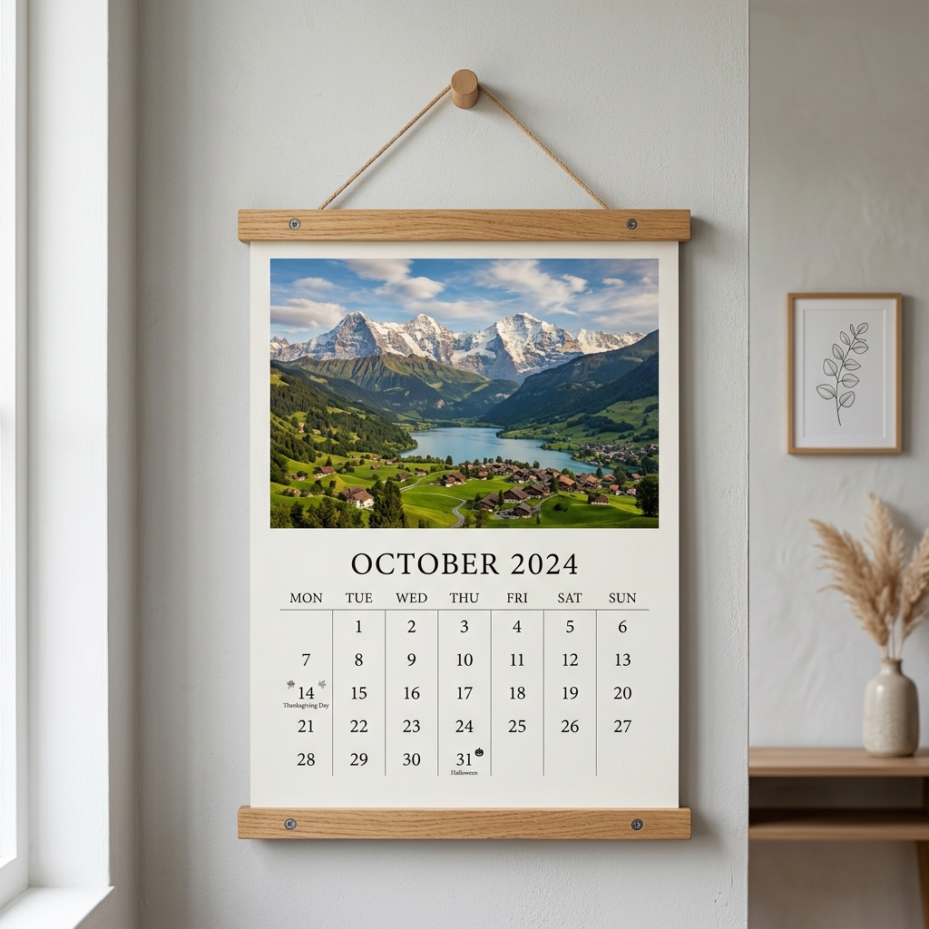 Gallery Wall Calendar